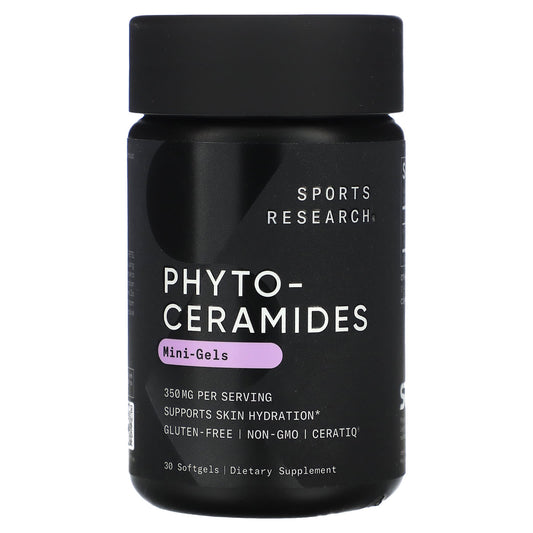 Sports Research, Phytoceramides Mini-Gels, 350 mg, 30 Softgels - Image 1