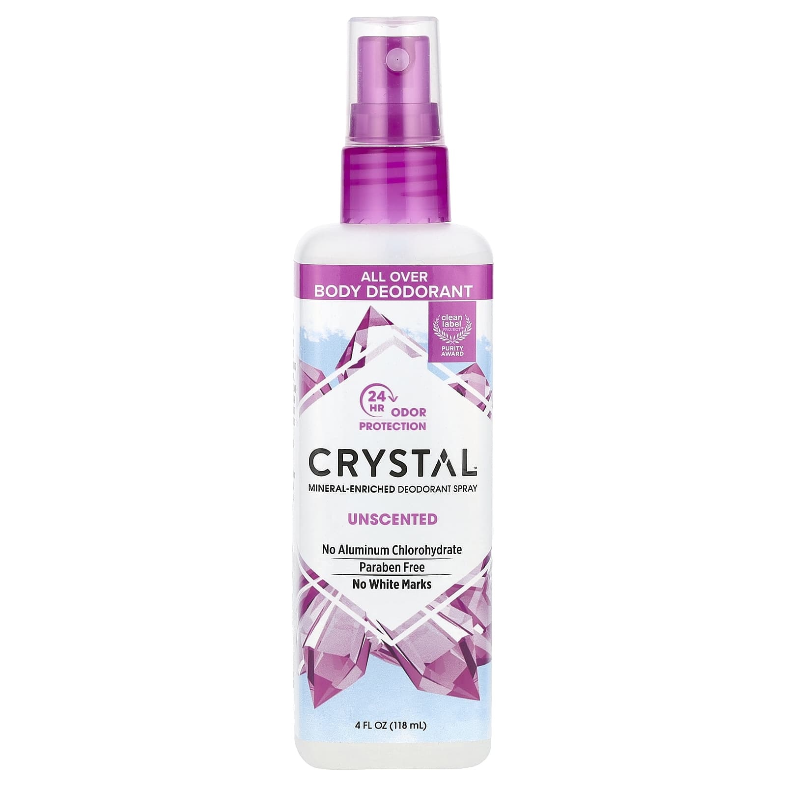 Effective Unscented Deodorant Spray for 24 Hour Odor Protection - Image 1