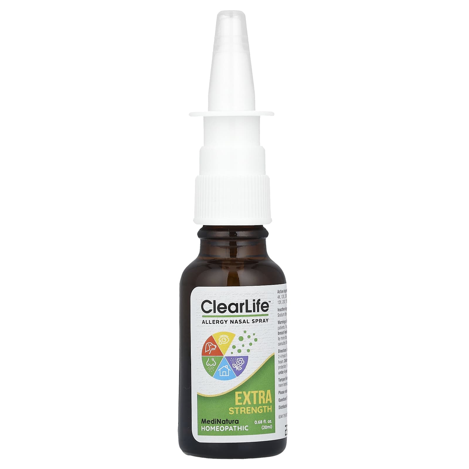 MediNatura, ClearLife™, Allergy Nasal Spray, Extra Strength, 0.68 fl oz (20 ml) - Image 1