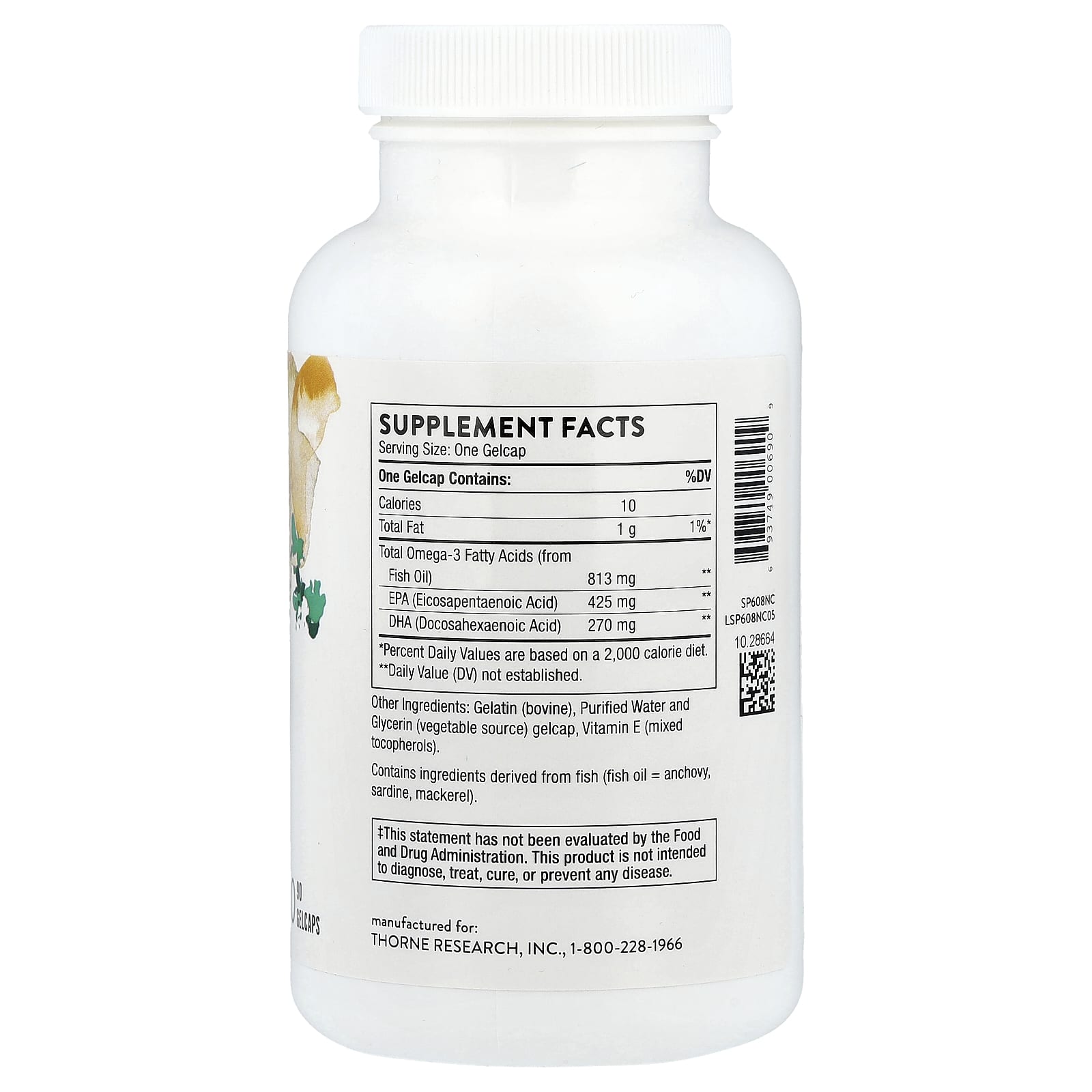 Thorne, Super EPA, 90 Gelcaps - Image 2