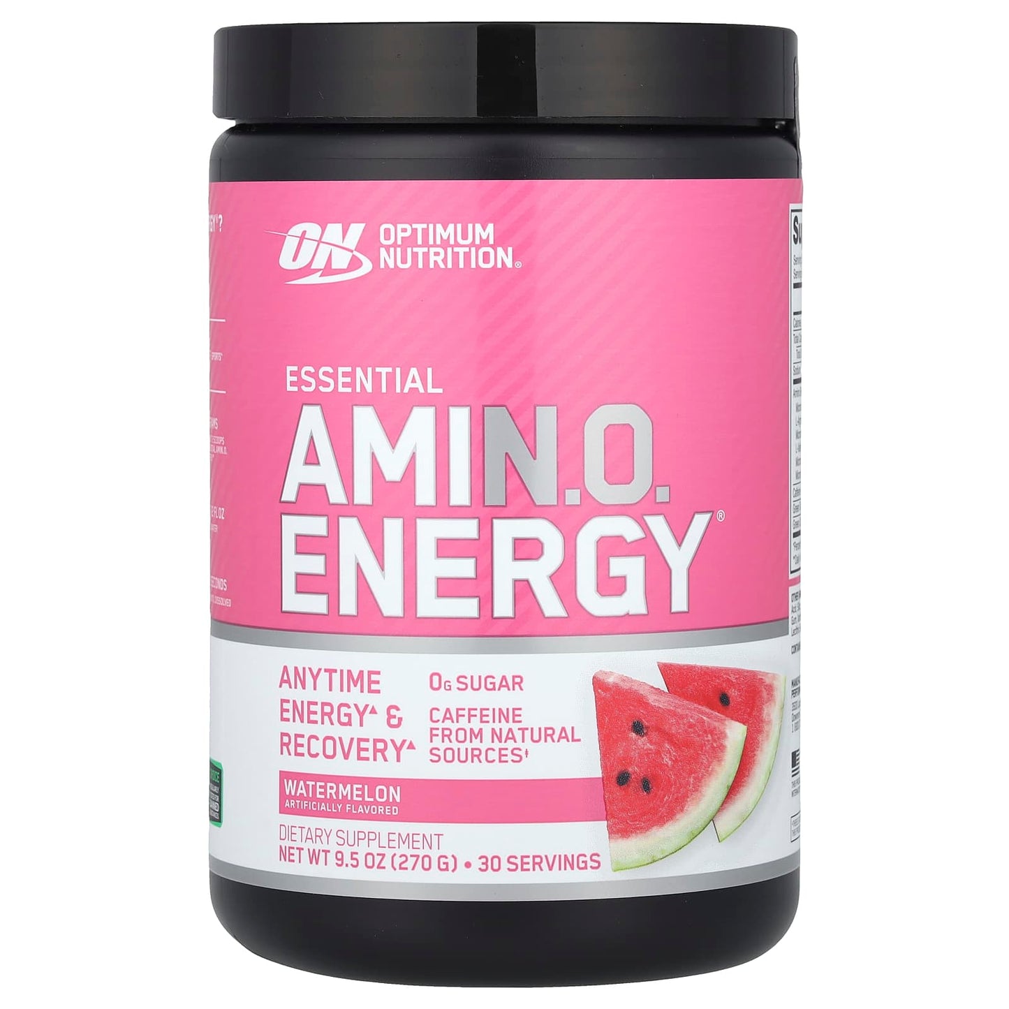 Optimum Nutrition, Essential Amin.O. Energy®, Watermelon, 9.5 oz (270 g) - Image 1