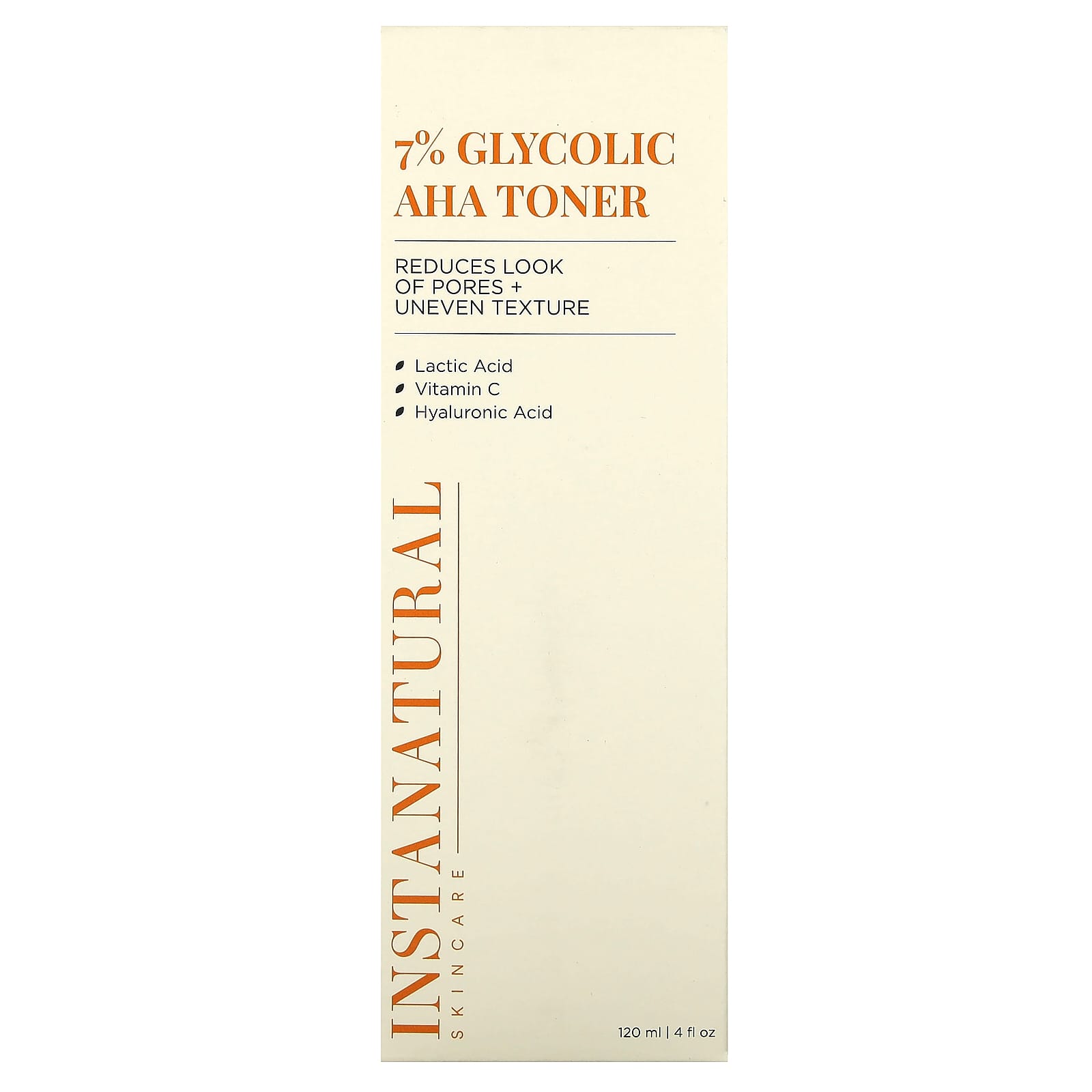 Glycolic AHA Toner for Glowing Skin 7% Glycolic Acid, Hyaluronic Acid & Vitamin C - Image 2