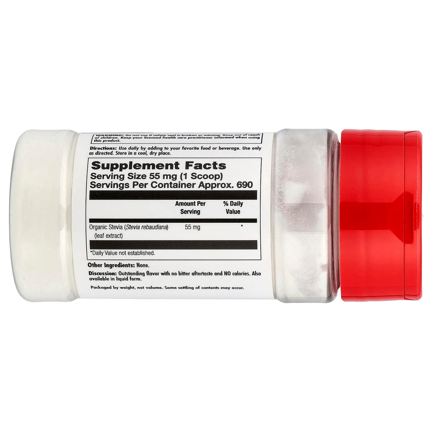 KAL, Organic Sure Stevia™ Extract, 1.3 oz (40 g) - Image 2