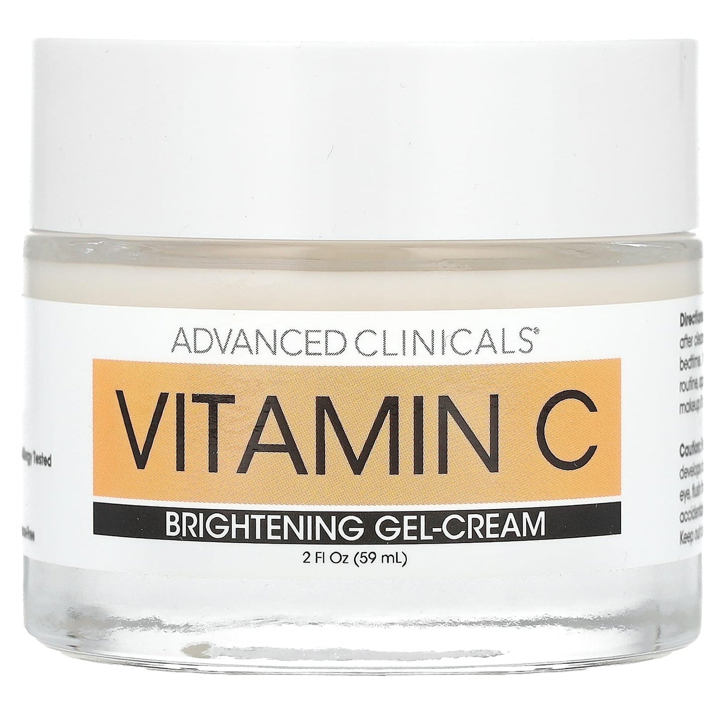 Vitamin C Brightening Gel-Cream by Advanced Clinicals, 2 fl oz - Image 1