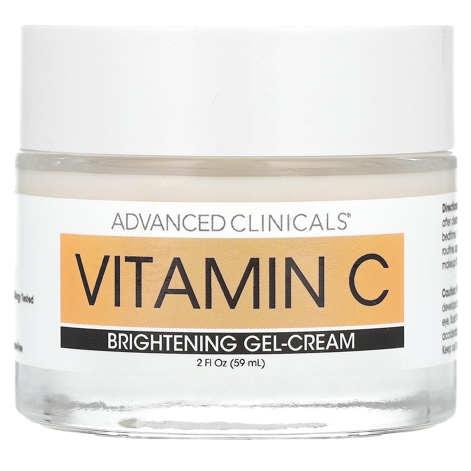 Vitamin C Brightening Gel-Cream by Advanced Clinicals, 2 fl oz - Image 1