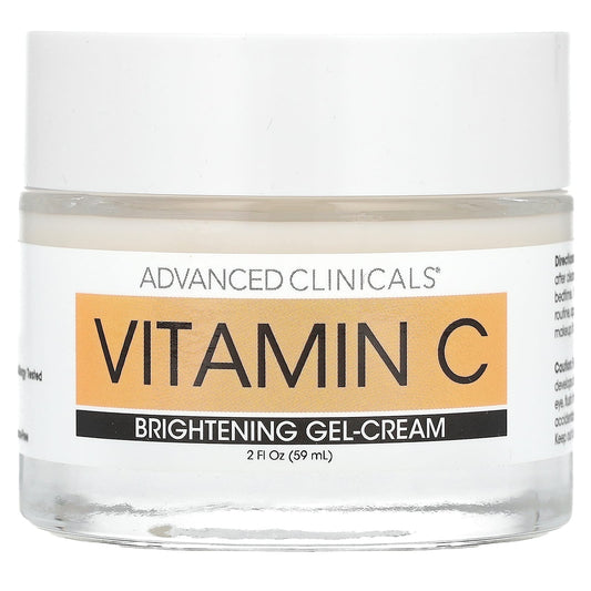 Vitamin C Brightening Gel-Cream by Advanced Clinicals, 2 fl oz - Image 1
