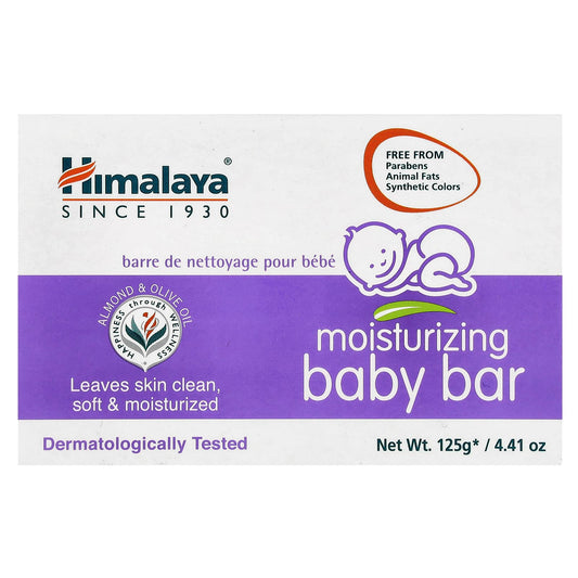 Himalaya Baby Moisturizing Soap, Almond & Olive Oil, Gentle & Nourishing - Image 1