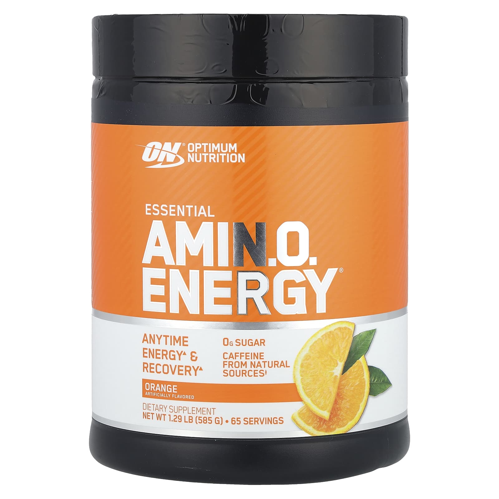Optimum Nutrition, Essential Amin.O. Energy®, Orange, 1.29 lb (585 g) - Image 1