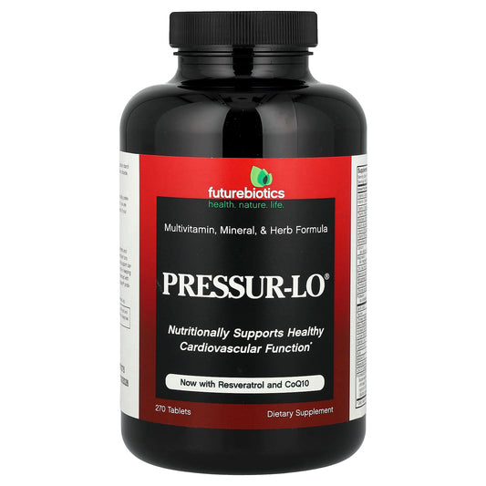Support Heart Health with FutureBiotics Pressur-Lo Multi Vitamin - Image 1