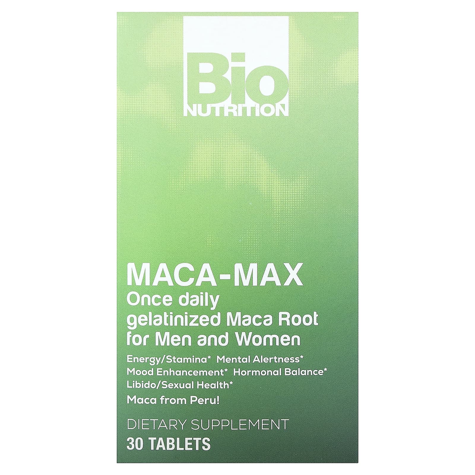 Bio Nutrition Maca-Max 1,000 mg, Energy & Stamina Supplement for Men & Women - Image 1