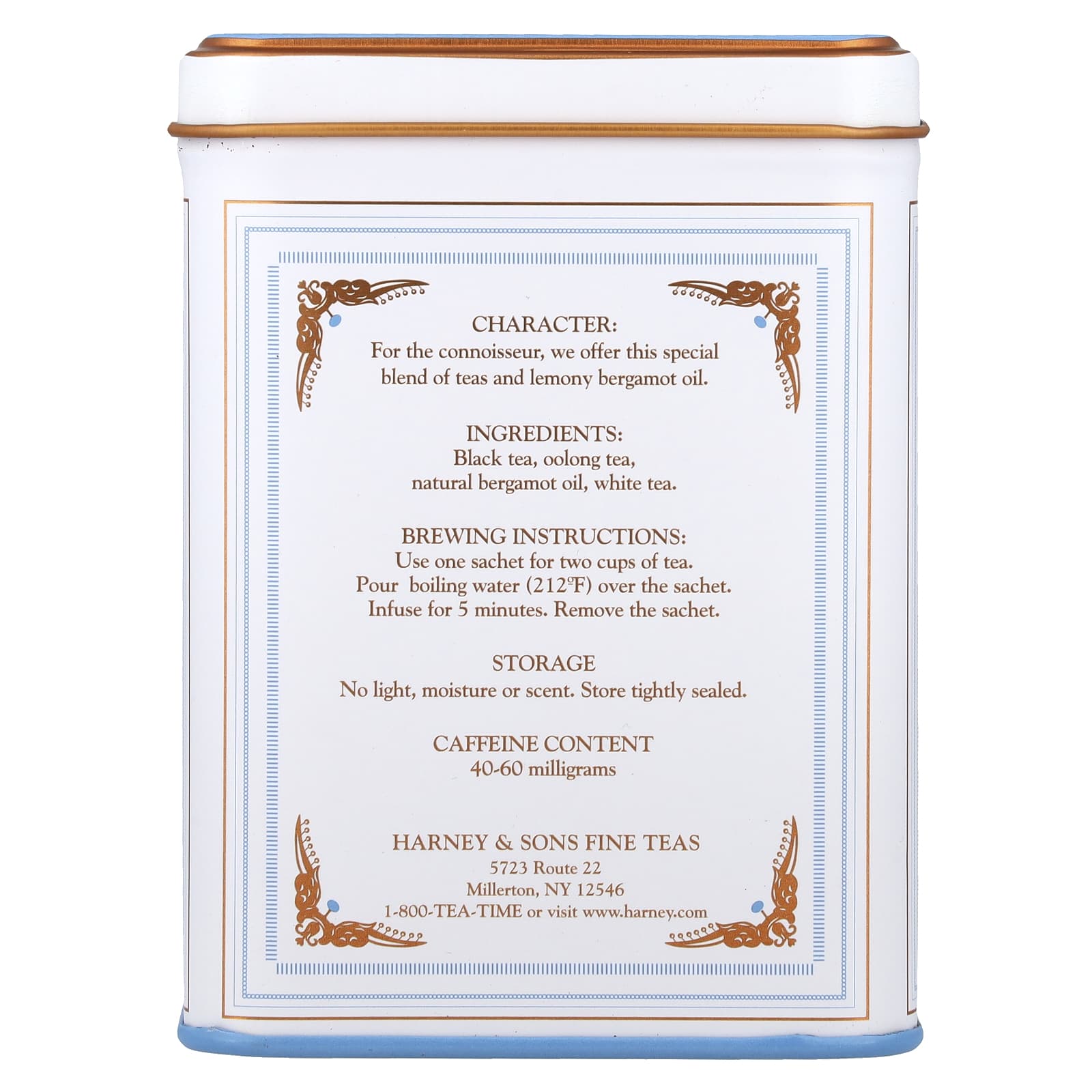 Harney & Sons Earl Grey Supreme Tea - 20 Sachets, 1.4 oz - Image 2