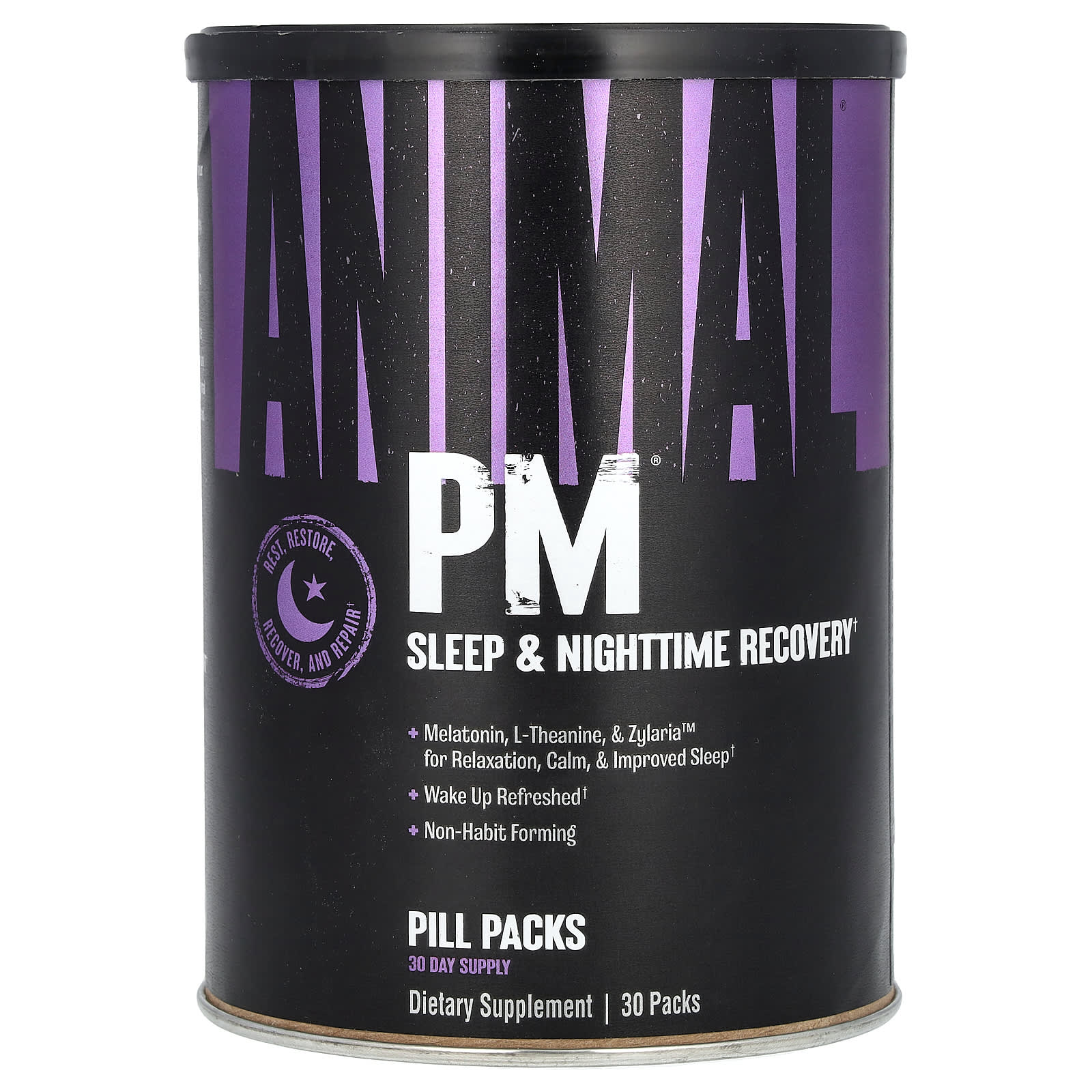 Animal PM - Sleep and Nighttime Recovery Supplement, 30 Packs - Image 1