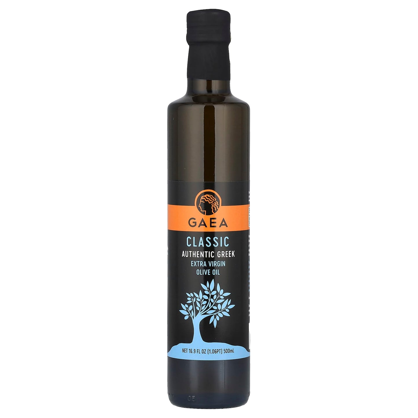 Gaea Authentic Greek Extra Virgin Olive Oil, 16.9 fl oz (500 ml) - Image 1