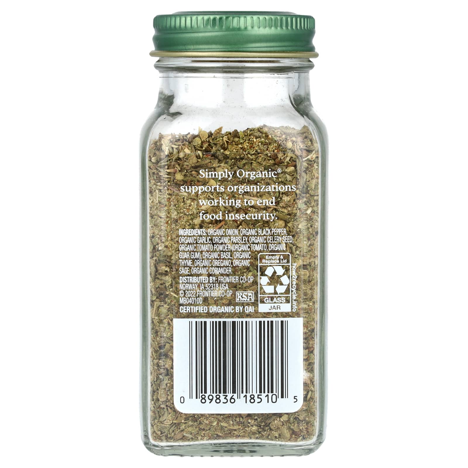 Simply Organic, All-Purpose Seasoning, 2.08 oz (59 g) - Image 2