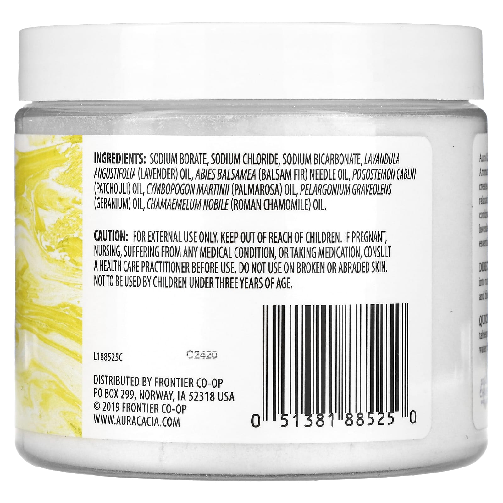 Tranquil Chamomile Aromatherapy Bath Salts by Aura Cacia - Image 2