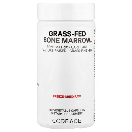 Codeage Grass-Fed Bone Marrow Supplement - 180 Capsules for Joint Health - Image 1