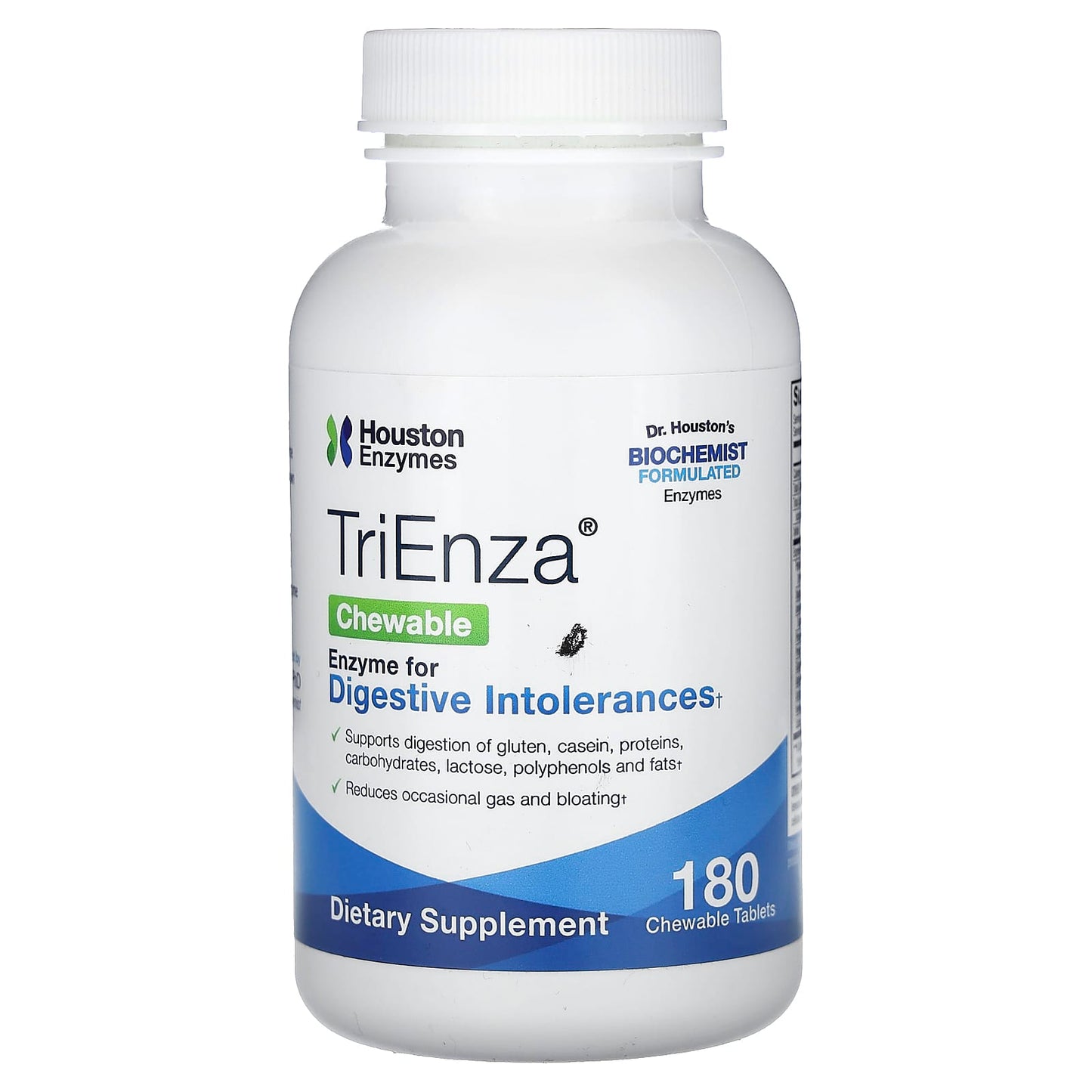 Houston Enzymes TriEnza Chewable | Digestive Support Supplement - Image 1