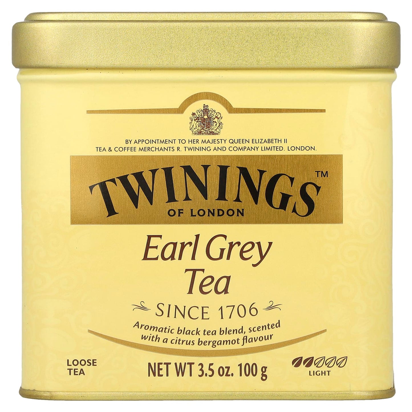Twinings, Earl Grey Loose Tea, Light, 3.5 oz (100 g) - Image 1