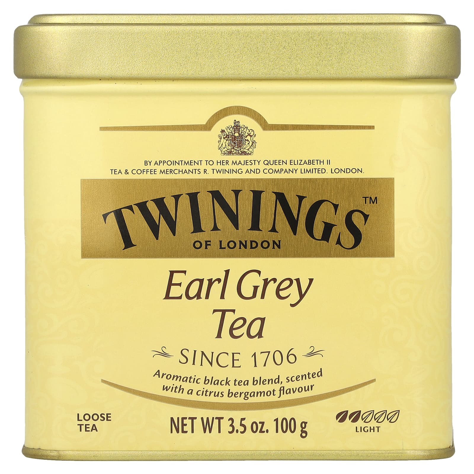 Twinings, Earl Grey Loose Tea, Light, 3.5 oz (100 g) - Image 1