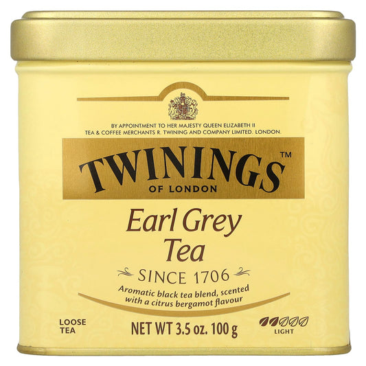Twinings, Earl Grey Loose Tea, Light, 3.5 oz (100 g) - Image 1