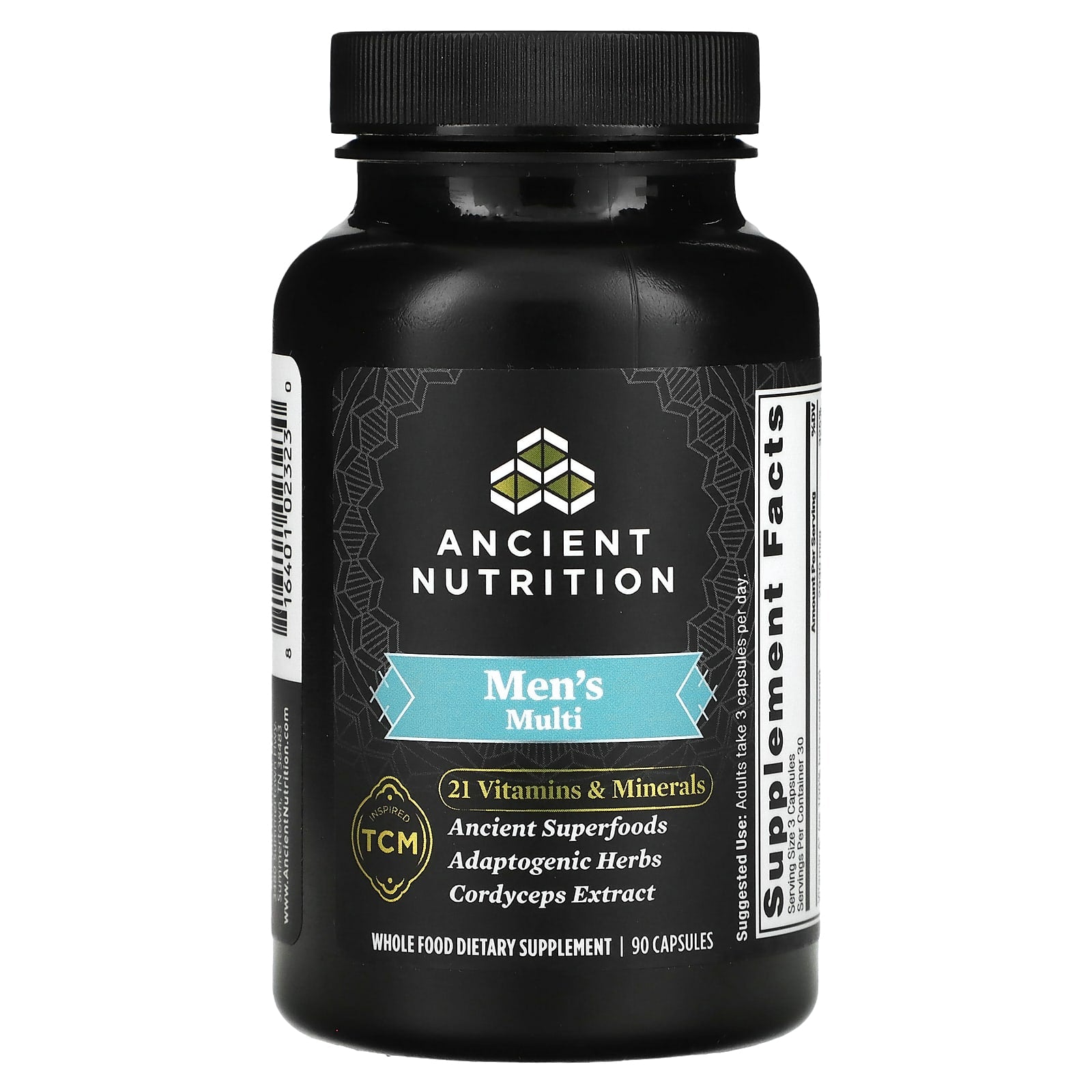 Ancient Nutrition Men's Multi Vitamin Supplement 90 Capsules - Image 1