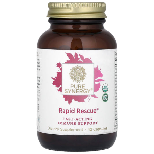 Pure Synergy, Rapid Rescue, 42 Capsules - Image 1