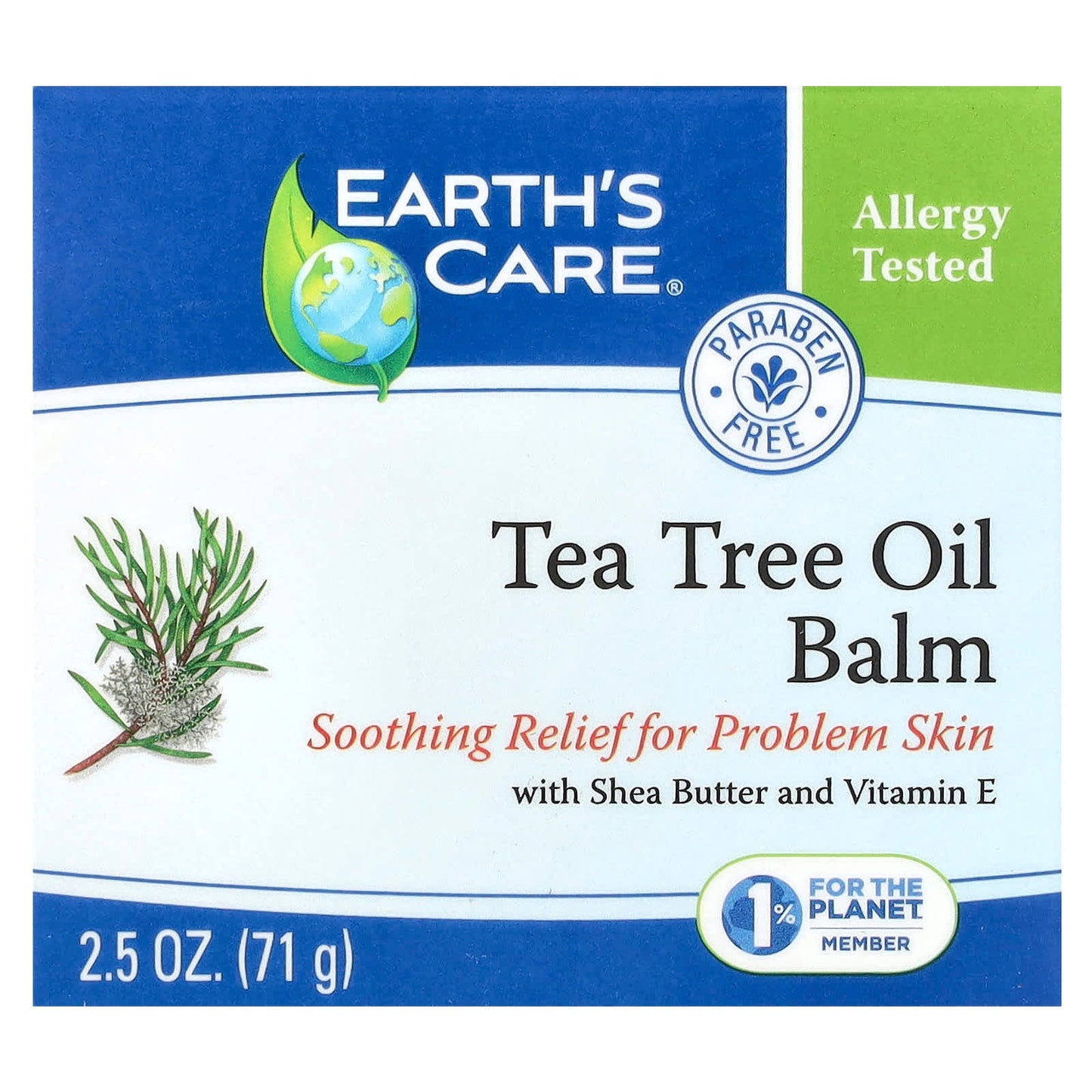 Soothe Problem Skin with Earth's Care Tea Tree Oil Balm - Image 2