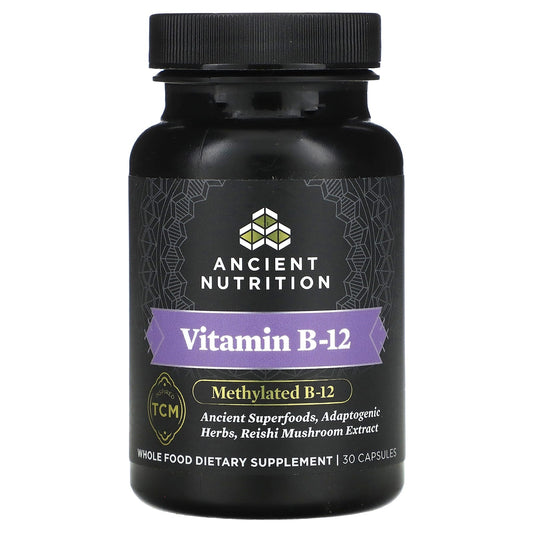Ancient Nutrition Vitamin B-12 Supplement for Energy and Immune Support - Image 1