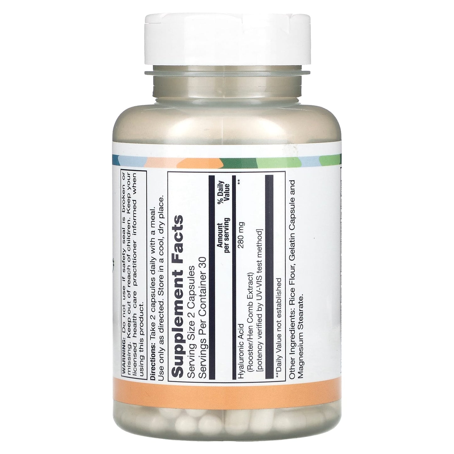 LifeTime Vitamins, Hyaluronic Acid, Skin & Joint Lubrication Support, 60 Capsules (140 mg per Capsule) - Image 2