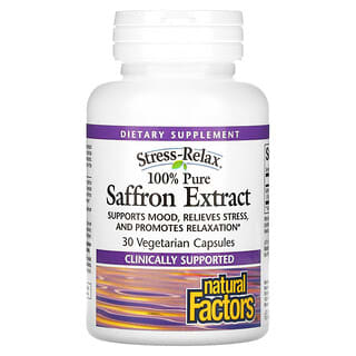 Natural Mood Support with 100% Pure Saffron Extract - 30 Capsules