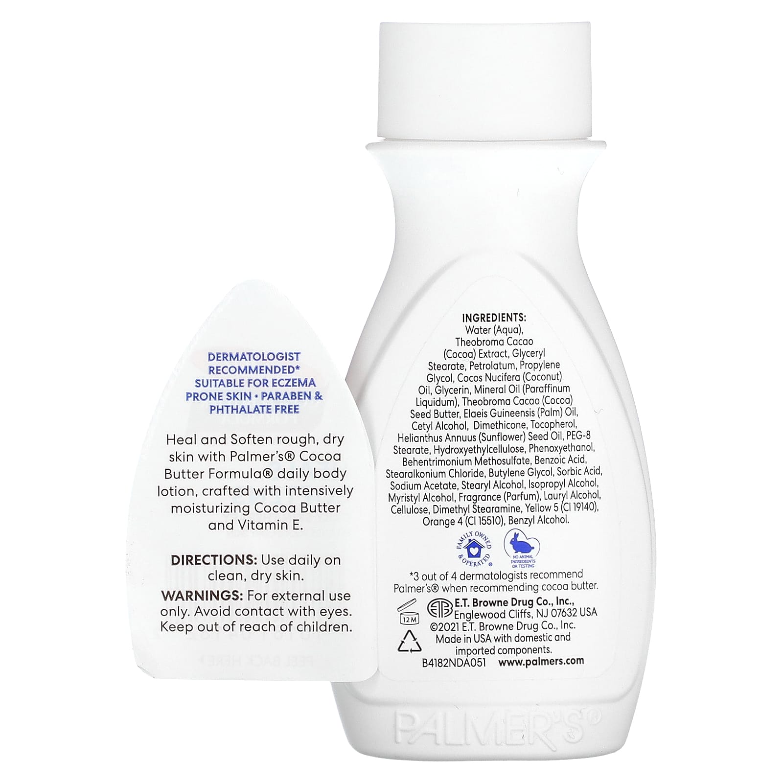 Palmer's, Cocoa Butter Formula® with Vitamin E, Daily Skin Therapy, 1.7 fl oz (50 ml) - Image 2