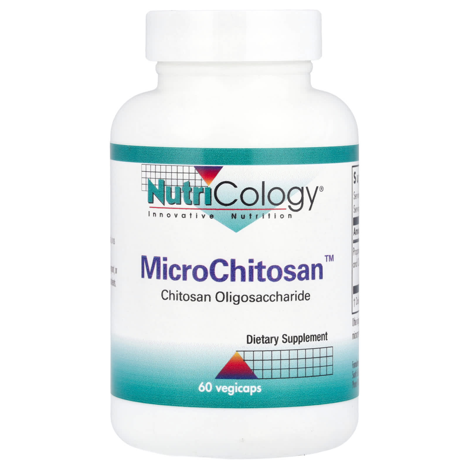 Nutricology, MicroChitosan™, 60 Vegicaps - Image 1
