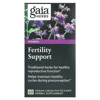 Maximize Fertility Health with Gaia Herbs Women's Support Supplement