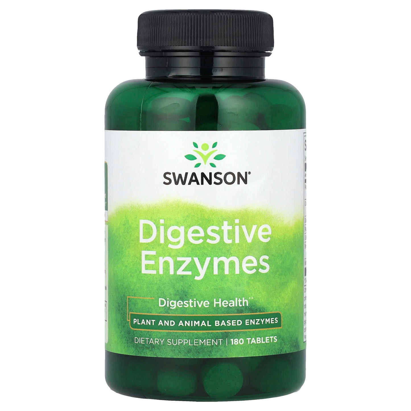 Swanson, Digestive Enzymes, 180 Tablets - Image 1