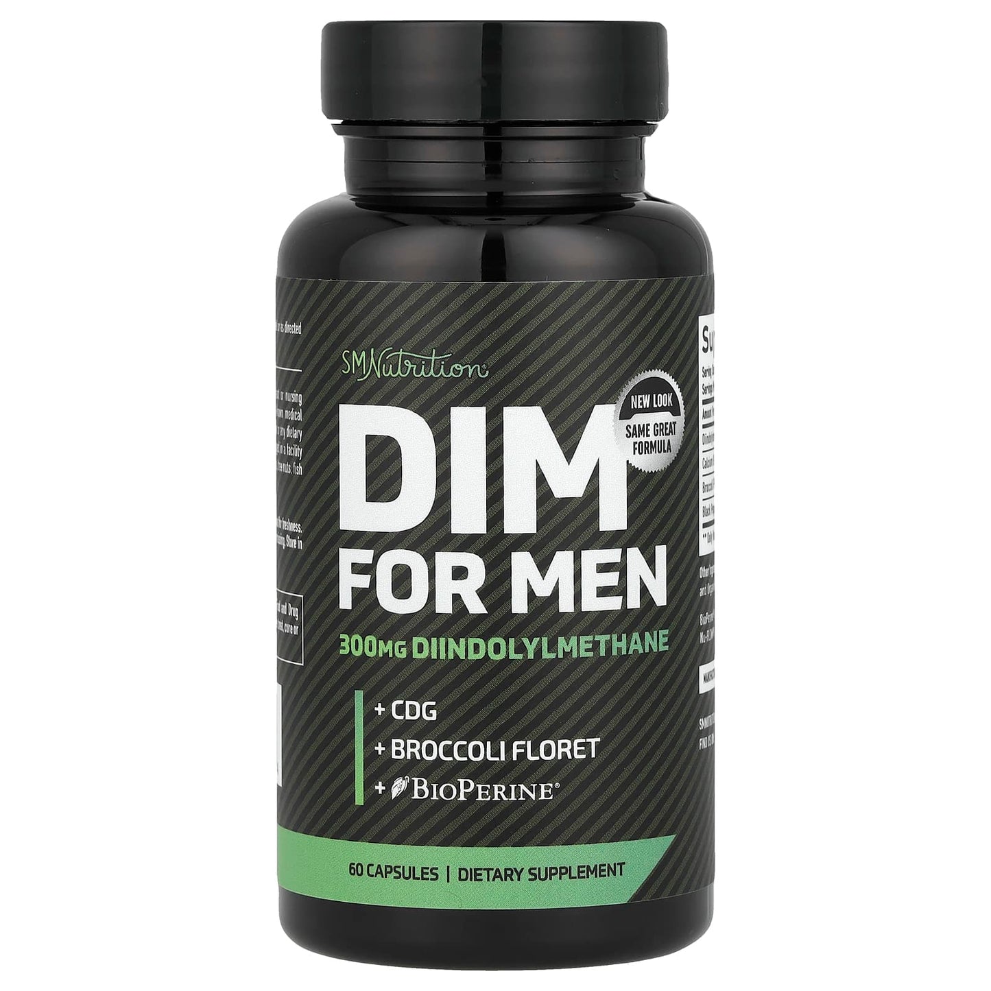 SMNutrition, DIM For Men, 300 mg, 60 Capsules - Image 1