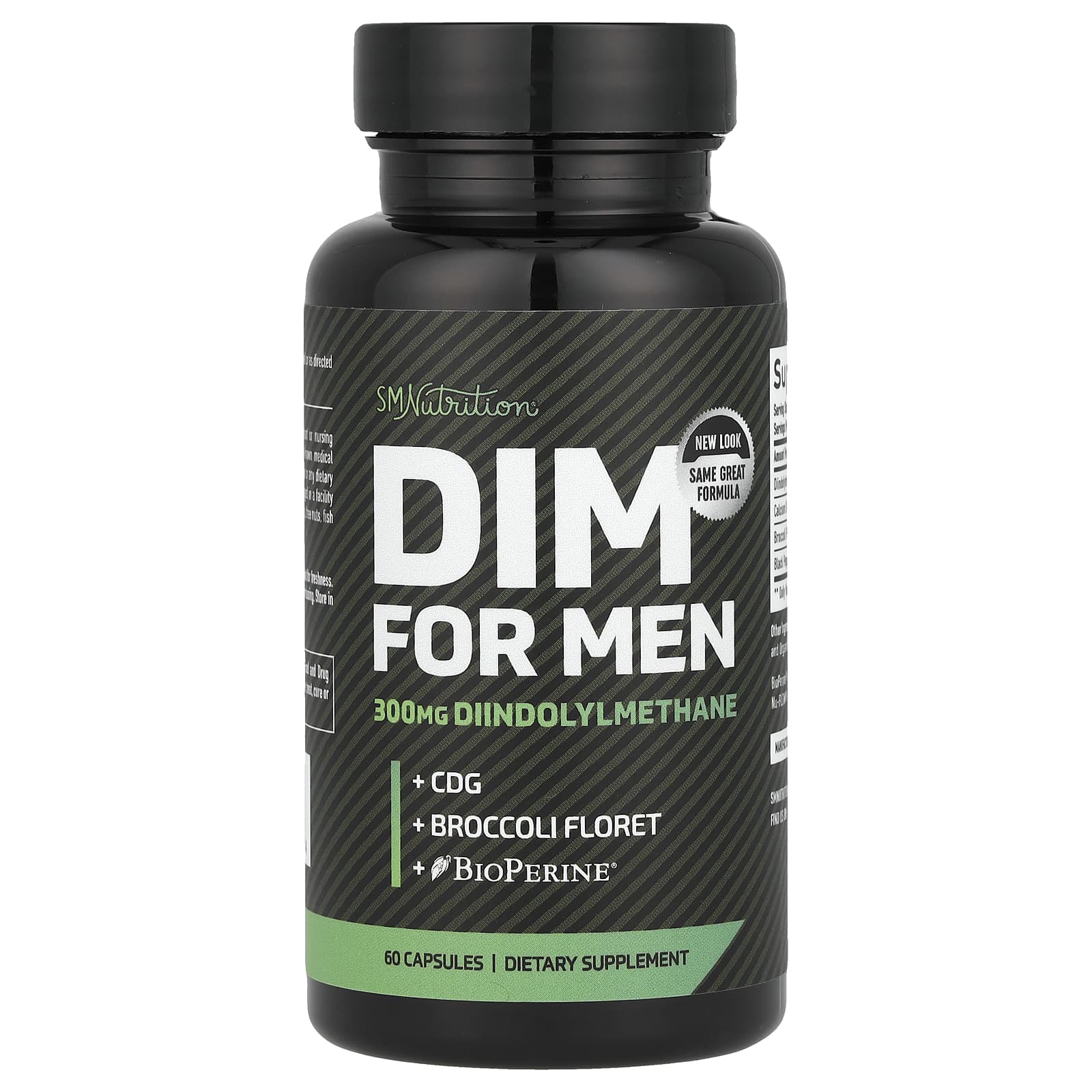 SMNutrition, DIM For Men, 300 mg, 60 Capsules - Image 1