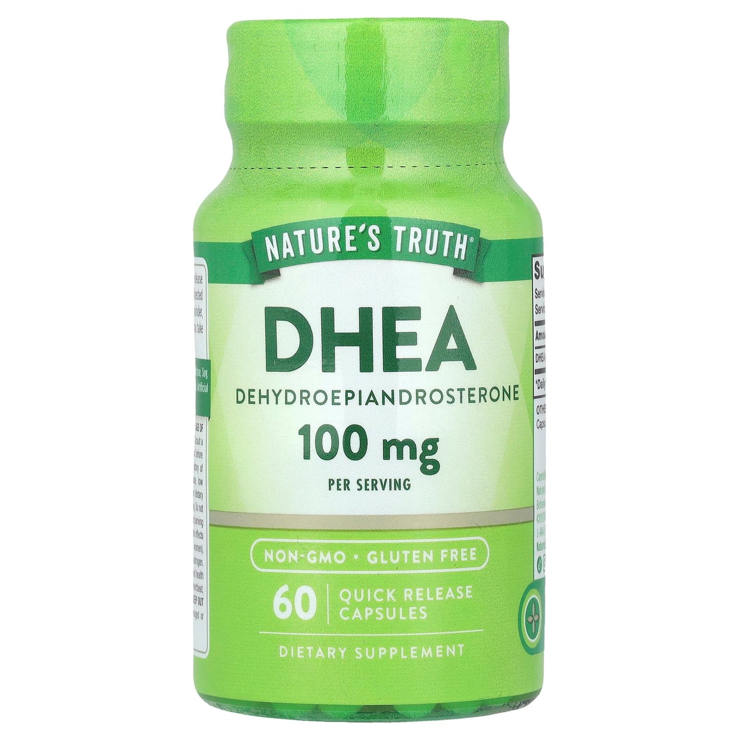 Nature's Truth, DHEA, 60 Quick Release Capsules (50 mg per Capsule) - Image 1