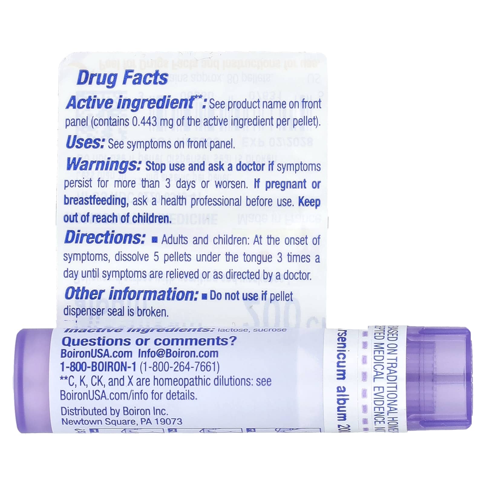 Arsenicum Album 200CK | Homeopathic Relief for Food Poisoning - Image 2