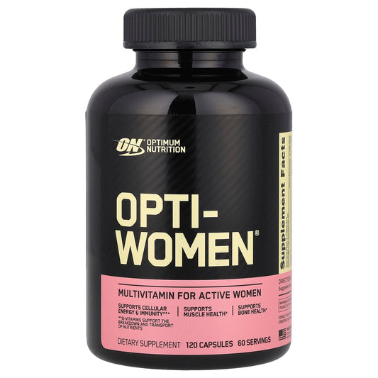 Optimum Nutrition, Opti-Women®, Multivitamin for Active Women, 120 Capsules - Image 1