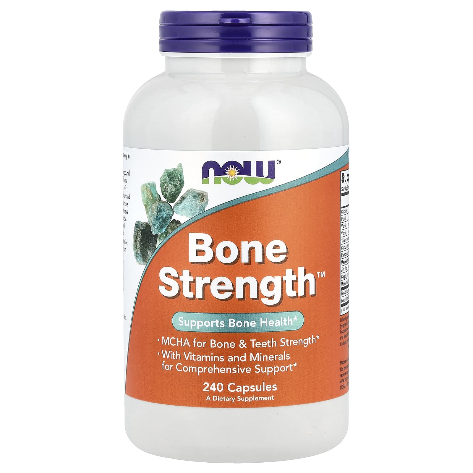 NOW Foods, Bone Strength™, 240 Capsules - Image 1