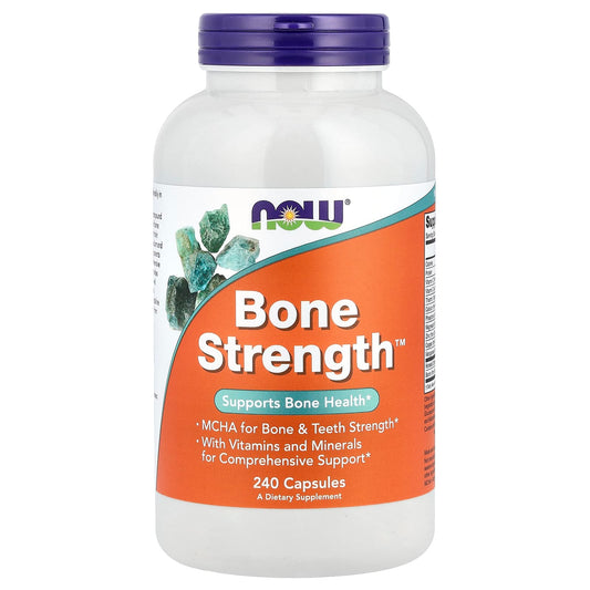 NOW Foods, Bone Strength™, 240 Capsules - Image 1