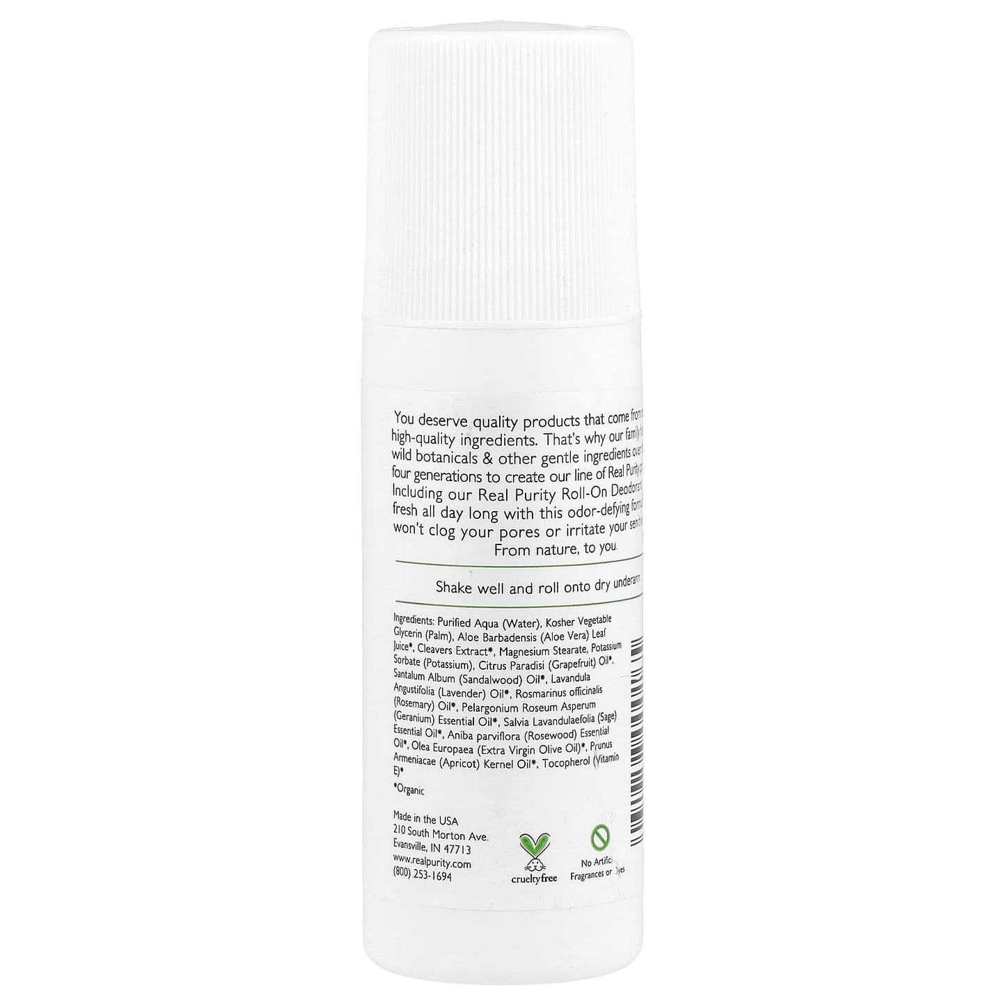 Real Purity, Roll-On Deodorant, 3 fl oz - Image 2