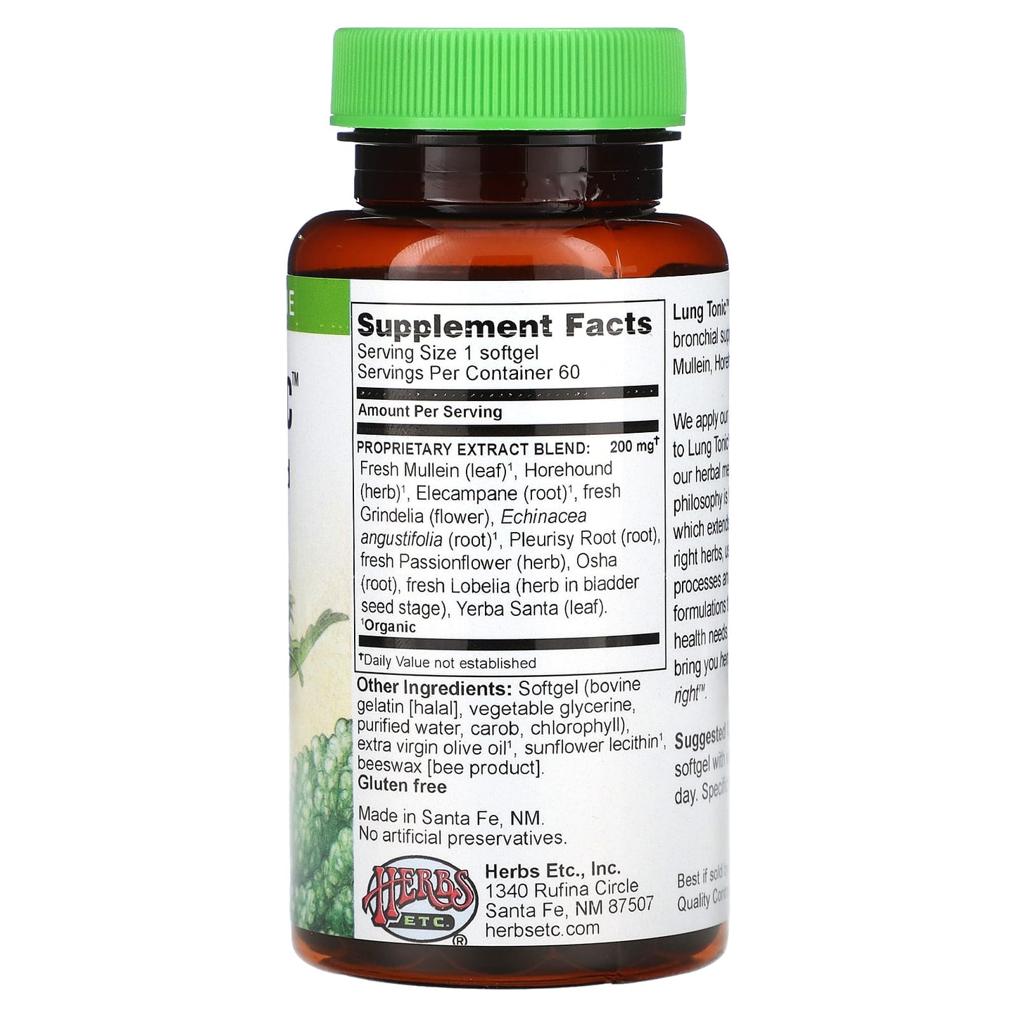 Herbal Lung Tonic Supplement for Bronchial Health - Image 2