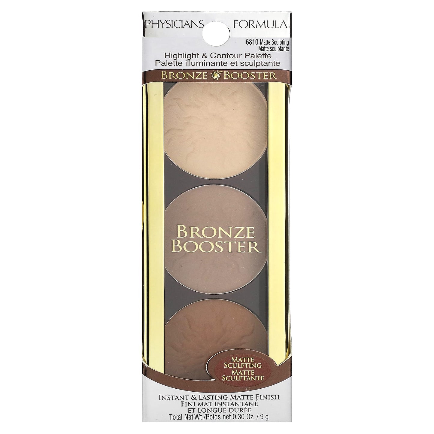 Physicians Formula, Highlight & Contour Palette, Bronze Booster, 6810 Matte Sculpting, 0.30 oz (9 g) - Image 2
