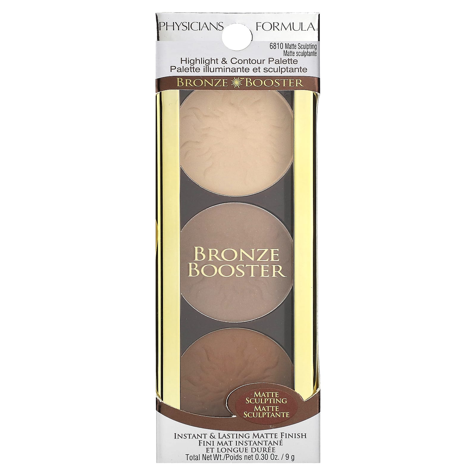 Physicians Formula, Highlight & Contour Palette, Bronze Booster, 6810 Matte Sculpting, 0.30 oz (9 g) - Image 2