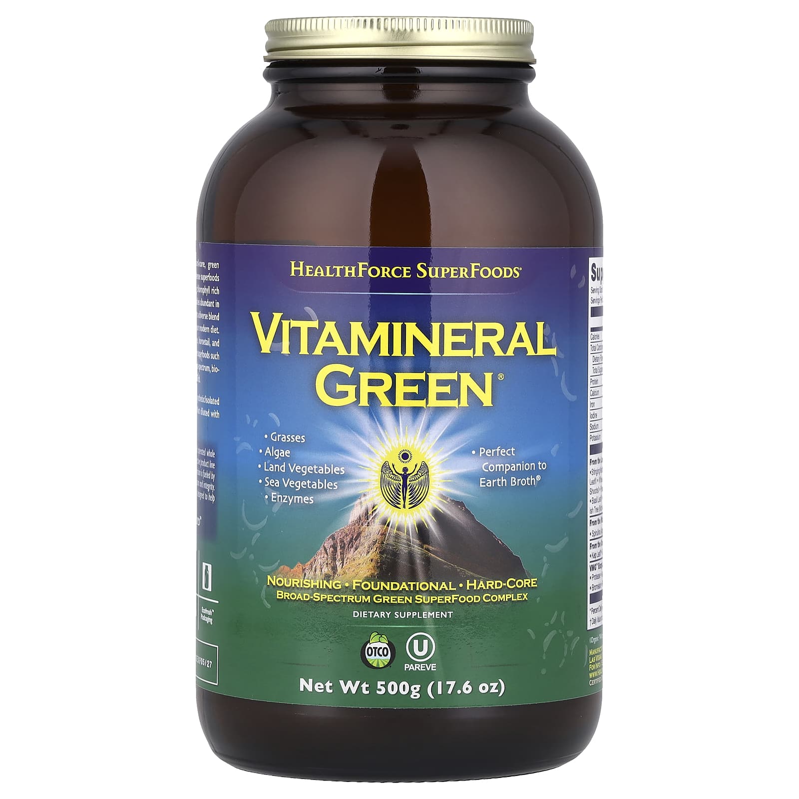 Vitamineral Green - Ultimate Green Superfood Powder by HealthForce - Image 1