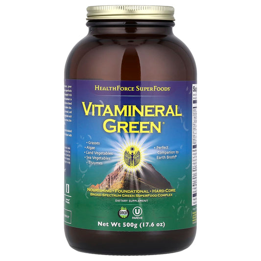 Vitamineral Green - Ultimate Green Superfood Powder by HealthForce - Image 1