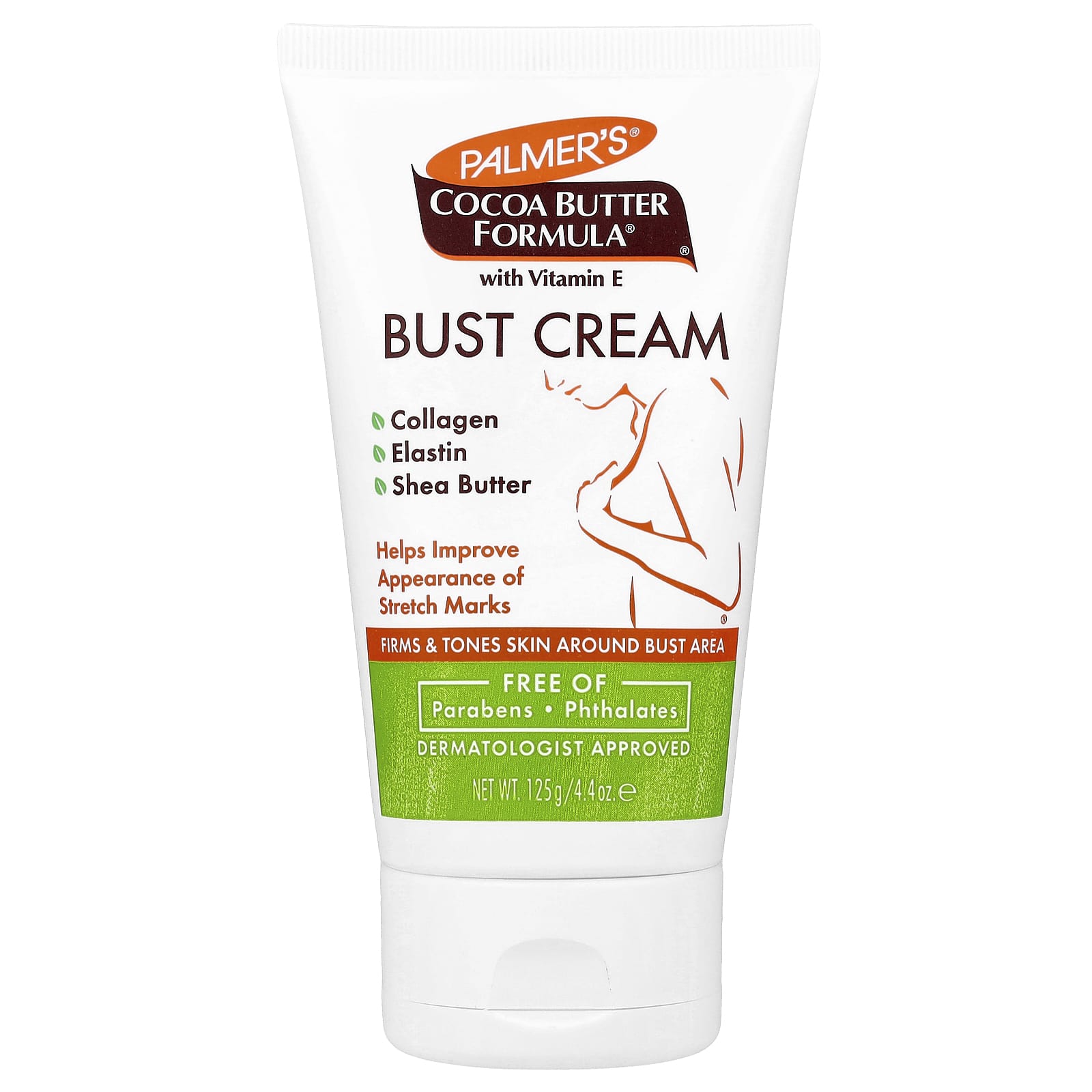 Palmer's, Cocoa Butter Formula® with Vitamin E, Bust Cream, 4.4 oz (125 g) - Image 1