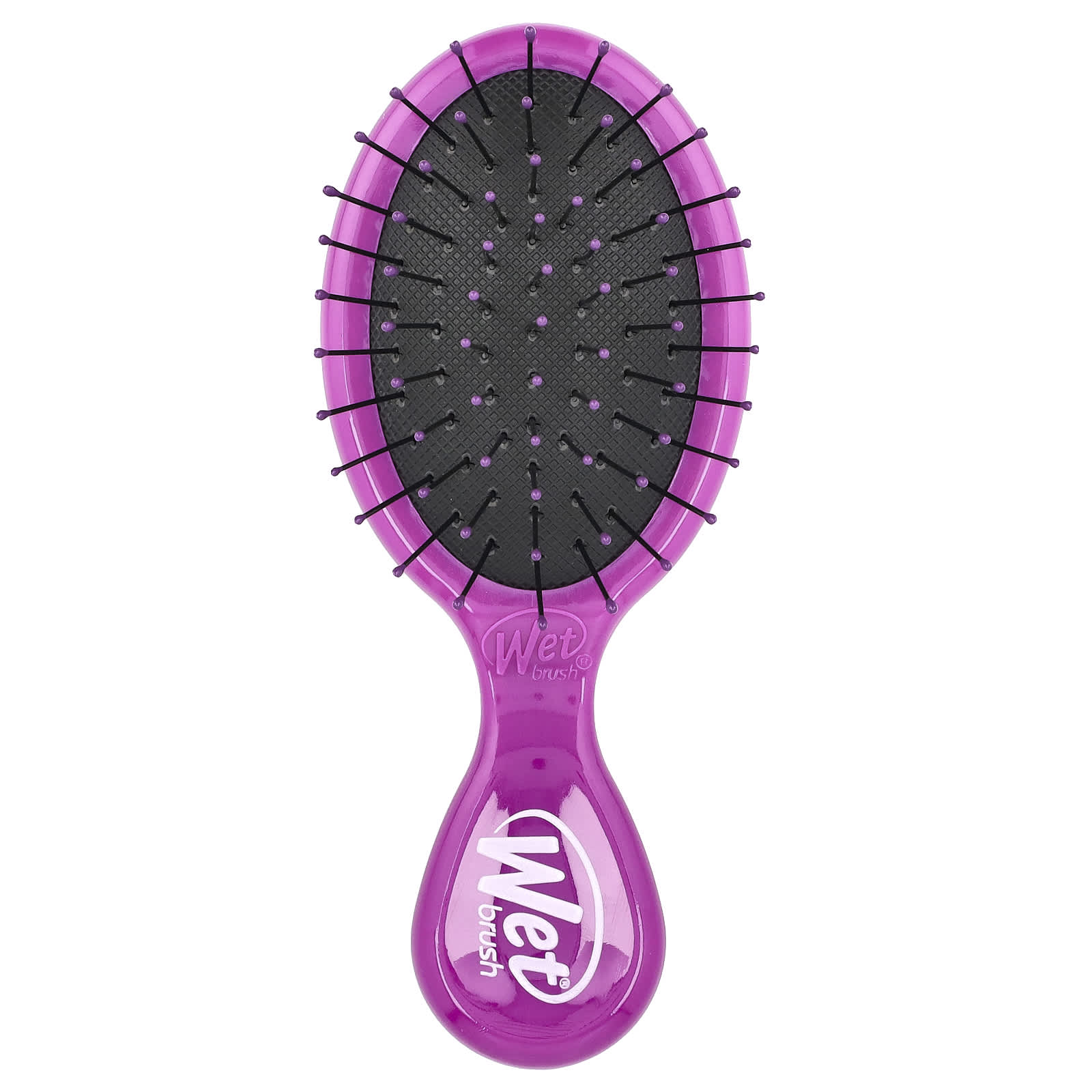 Wet Brush, Mini Detangler Brush, Purple, 1 Brush - Image 1