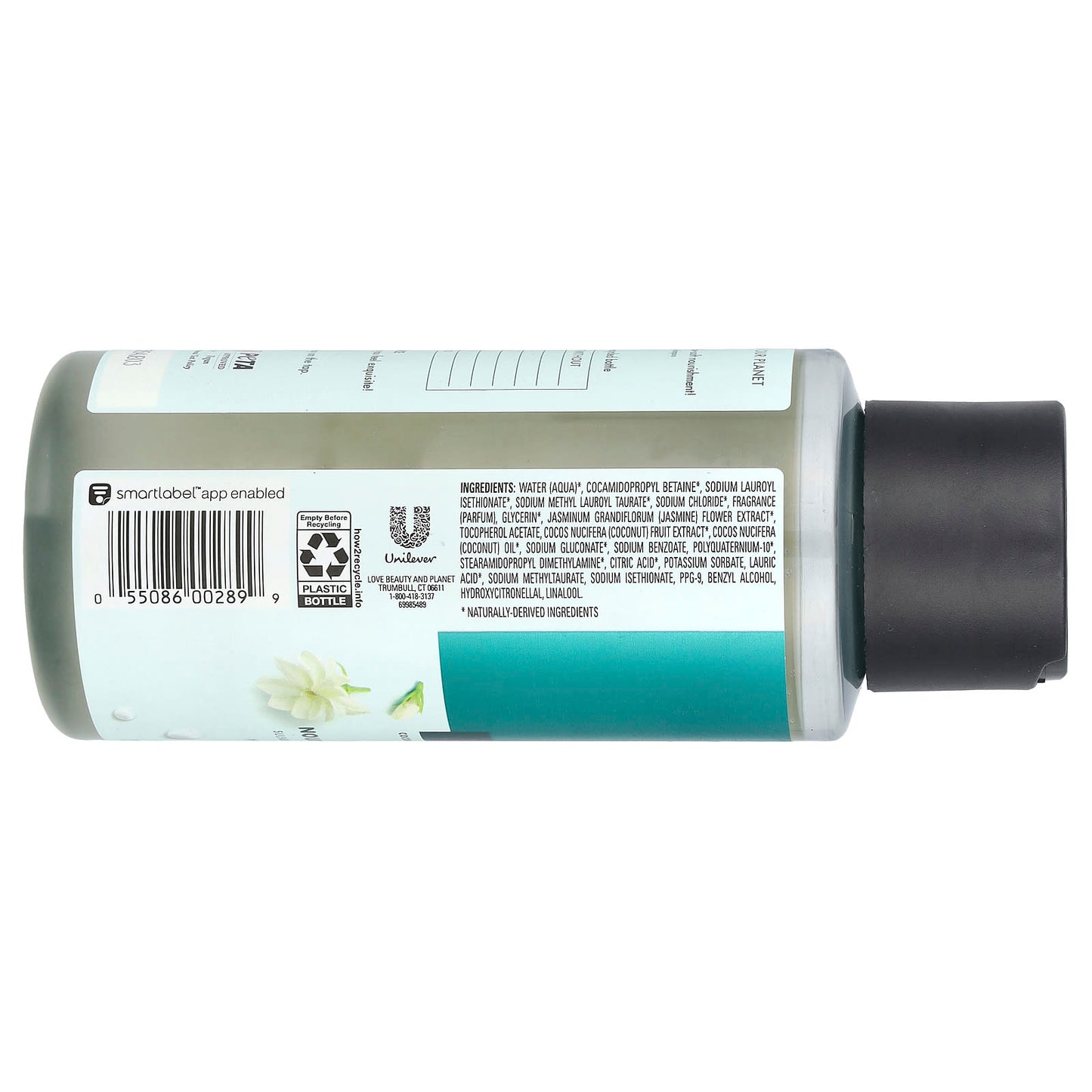 Love Beauty and Planet, Vegan Shampoo, For Curly Hair, Coconut Milk & White Jasmine , 13.5 fl oz (400 ml) - Image 2